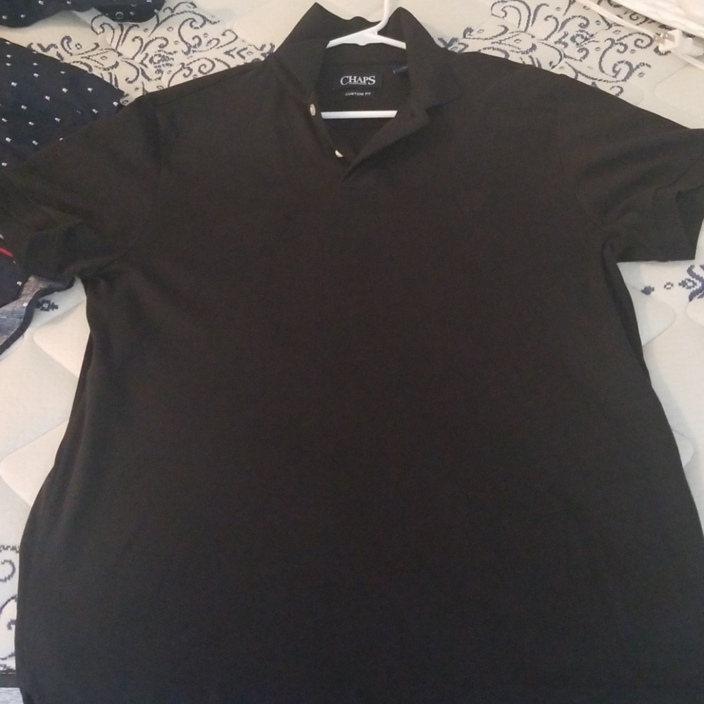 Chaps Polo T Shirt Black